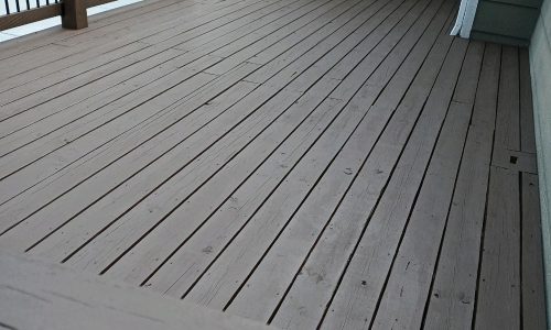 Deck Restoration After