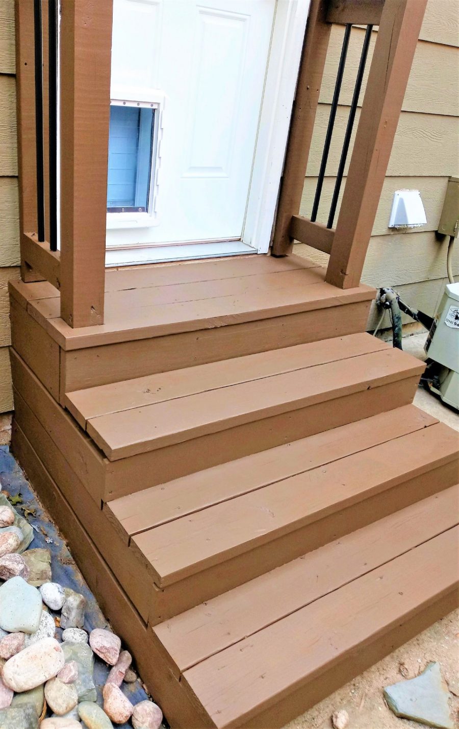 Certapro painters After Photo Stairs to entrance Preview Image 11