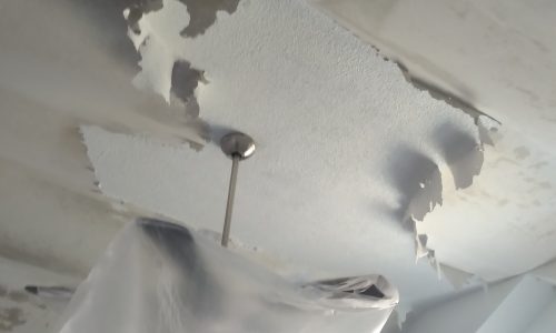 During Popcorn Removal