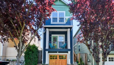 Bold Exterior Paint Colors for a Two-Story Home