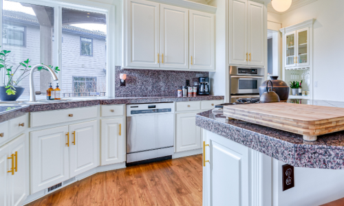 Kitchen Cabinet Painting Project