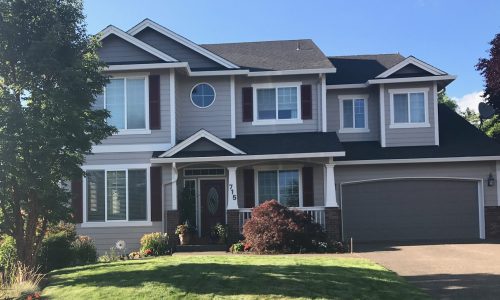 Siding Painting Project