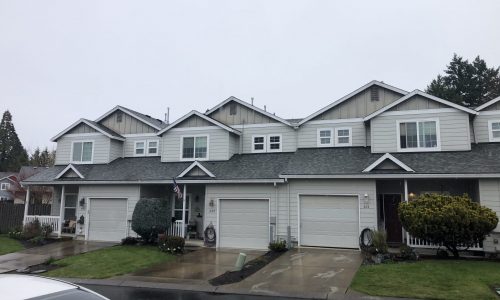 Overall Paint-Fading at the Front of each Townhome