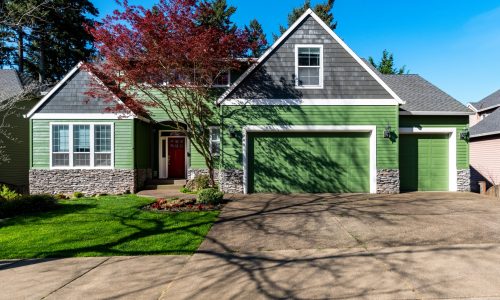 Siding Painting Project