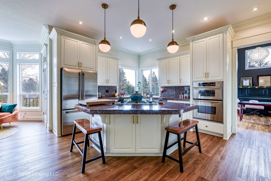 kitchen after paint job white
