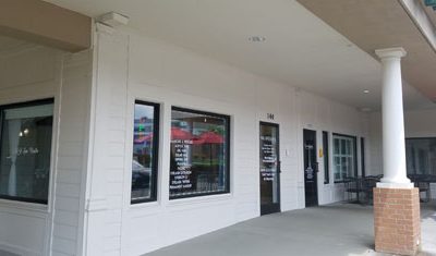litchford plaza exterior commercial painting raleigh, nc