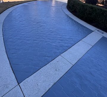 Residential Driveway Project in Landfall, NC
