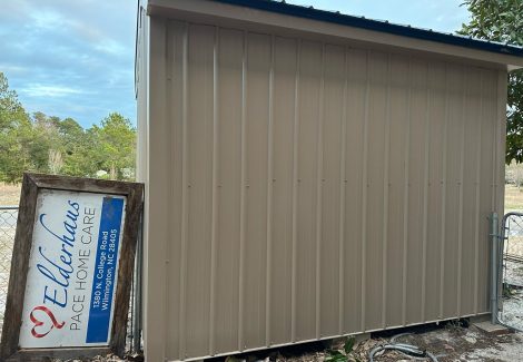 Commercial Elderhaus Senior Care Exterior Project in Wilmington, NC - Angle 8