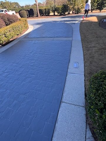 Residential Driveway in Landfall, NC, after completed project by certapro painters of Wilmington, NC - angle 2 Preview Image 1