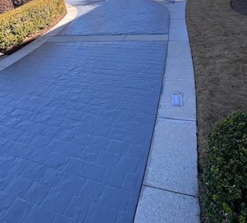 Residential Driveway in Landfall, NC, after completed project by certapro painters of Wilmington, NC - angle 2