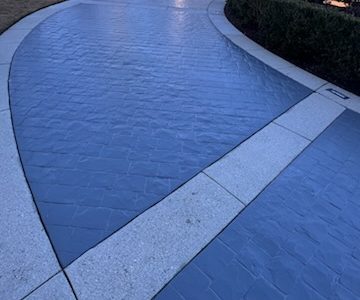 Residential Driveway in Landfall, NC, after completed project by certapro painters of Wilmington, NC