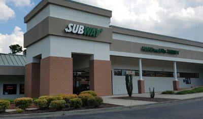 litchford plaza exterior commercial painting raleigh, nc