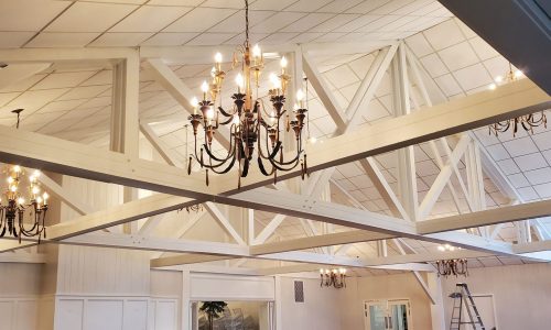 Surf Club Interior Commercial Painting Project