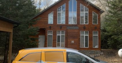 Lake Of The Woods Cabin Staining