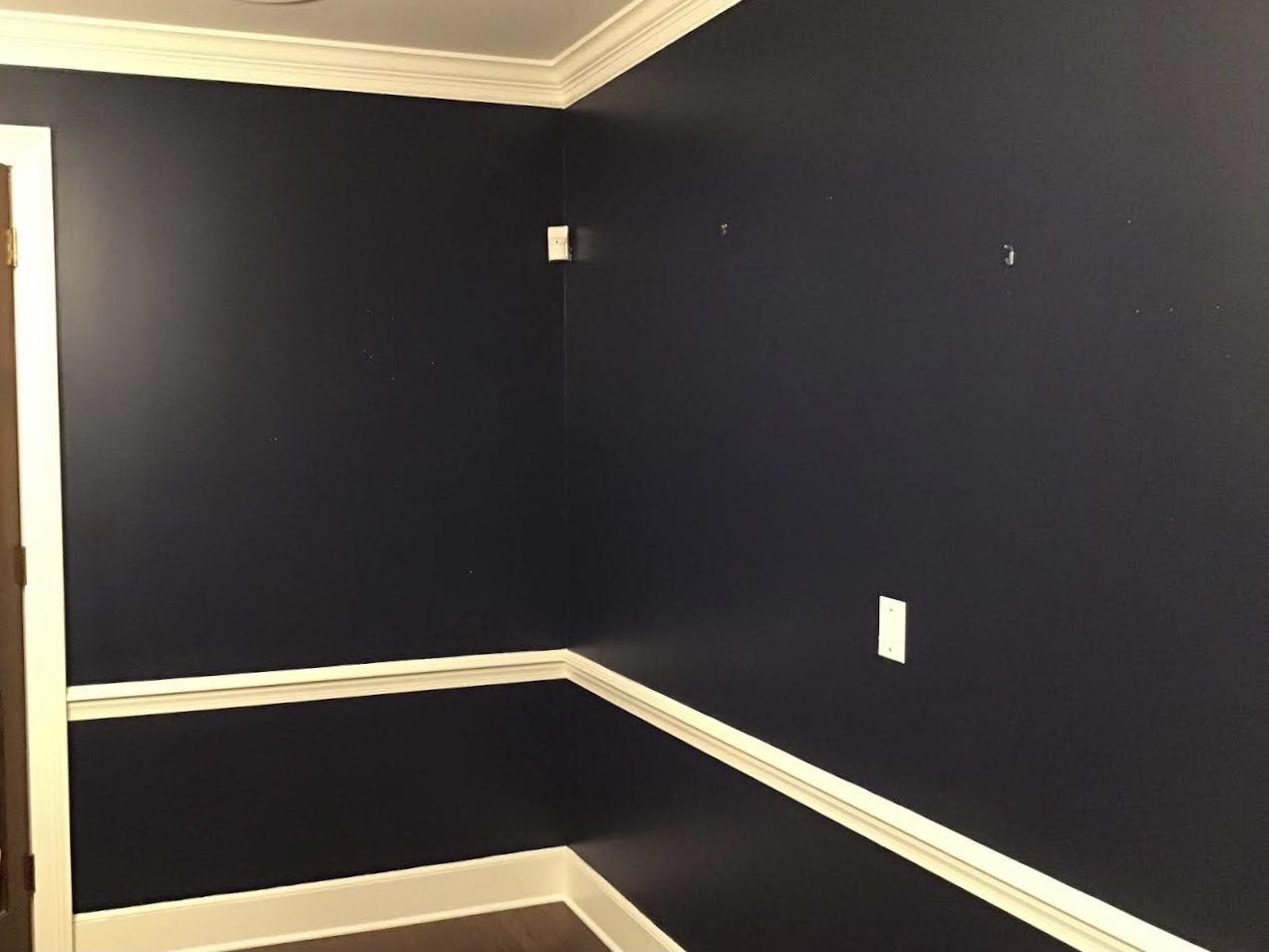 White Interior House Painting in Winston-Salem, NC | House Painters Near Me