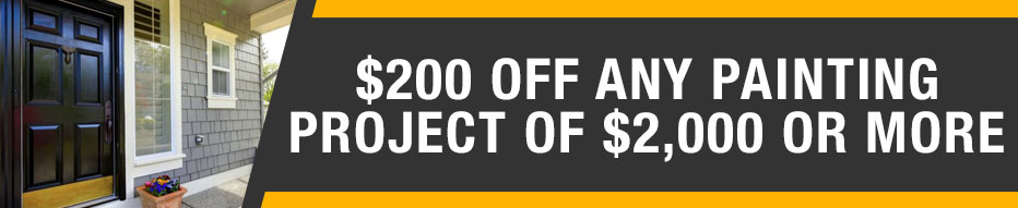 $200 off any project of $2000 or more promotion