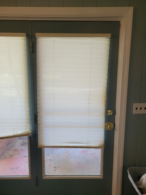 Kitchen Door After Painting