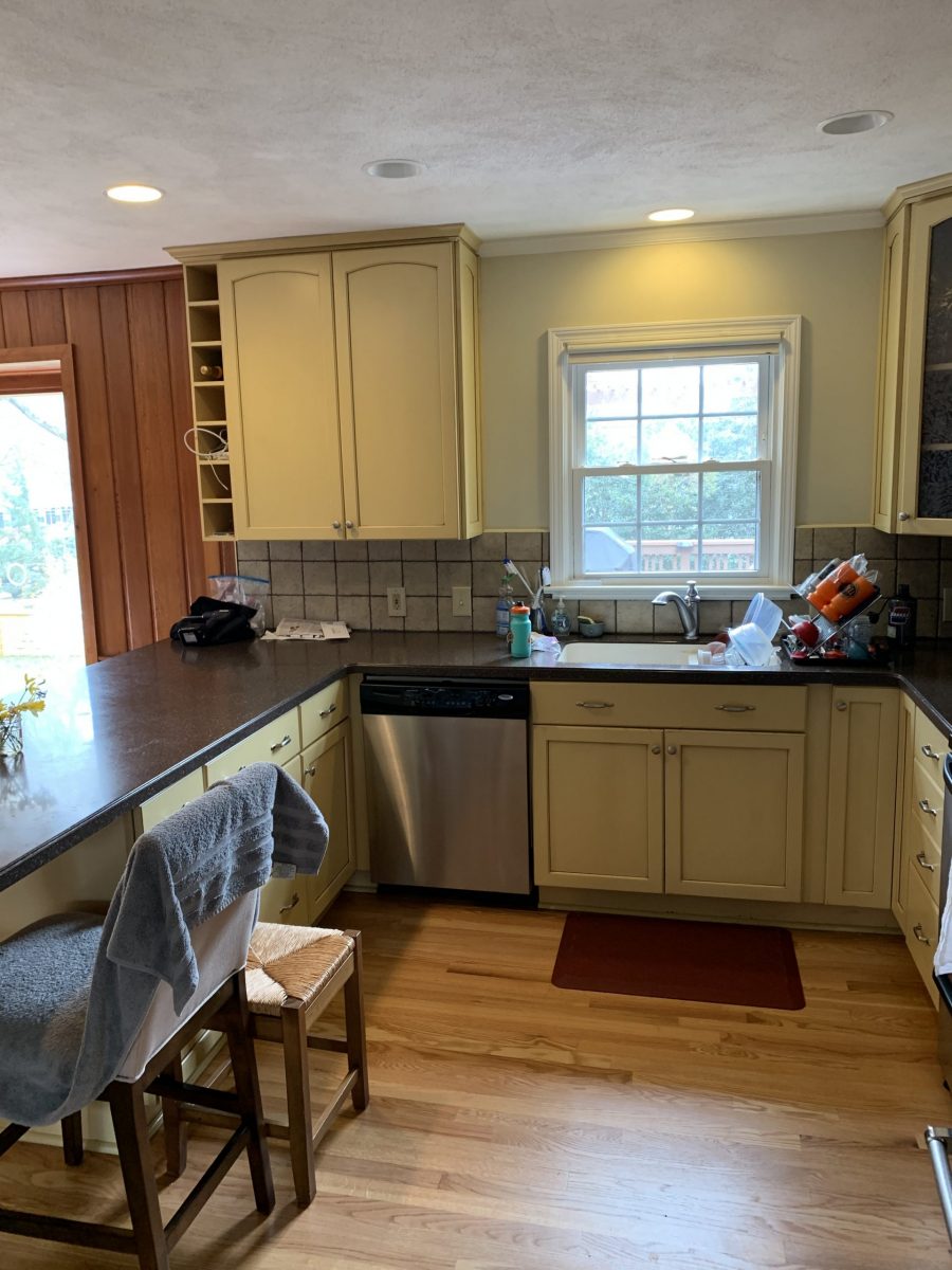 Kitchen Cabinet Before Paint Winston-Salem, NC Preview Image 4