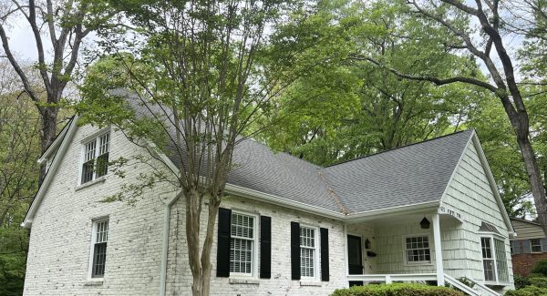 Limewash Brick Exterior in Winston-Salem, NC