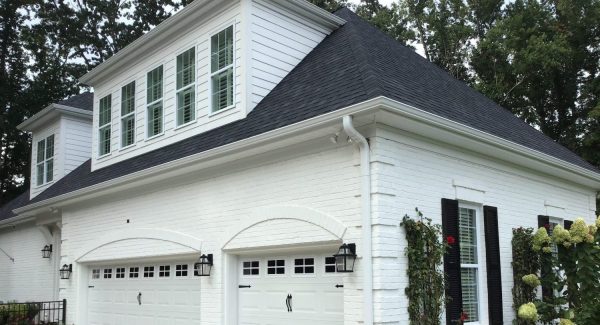 White Exterior Painting in Clemmons, NC