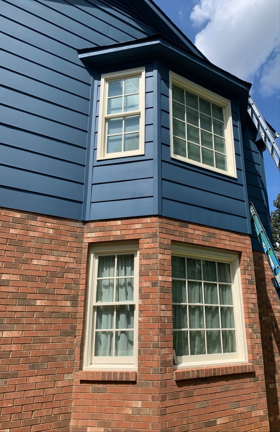 Side of House After Exterior Painting Winston-Salem, NC Preview Image 5