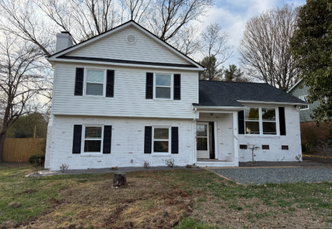 Brick Limewash in Winston-Salem, NC