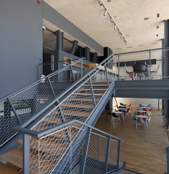 Campus hallway and stairwell painting repair in greater Winston-Salem