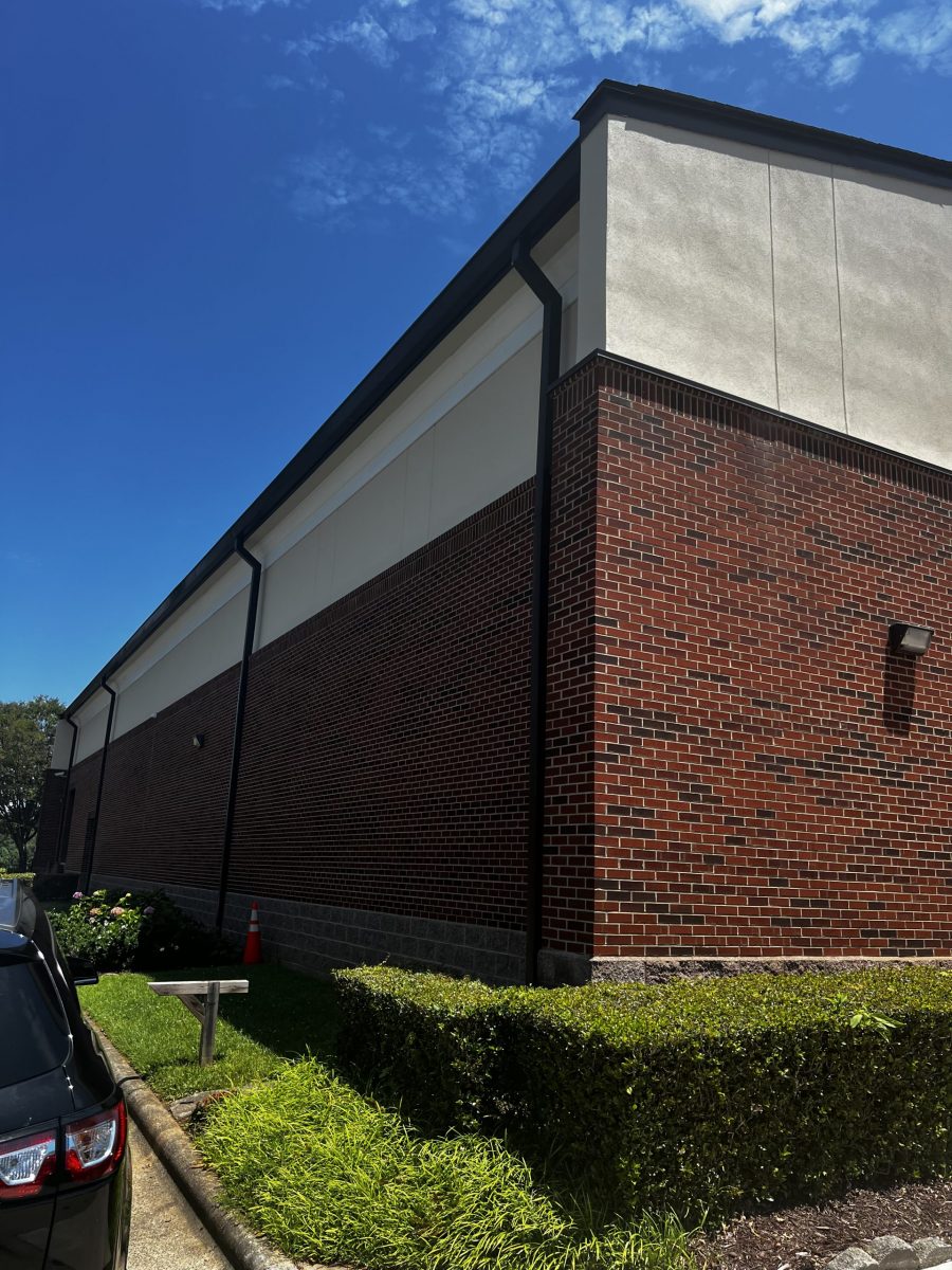 Exterior wall and brick painting Catholic High School. Preview Image 6