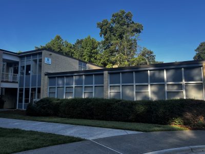 Knollwood Baptist Church exterior painting job.