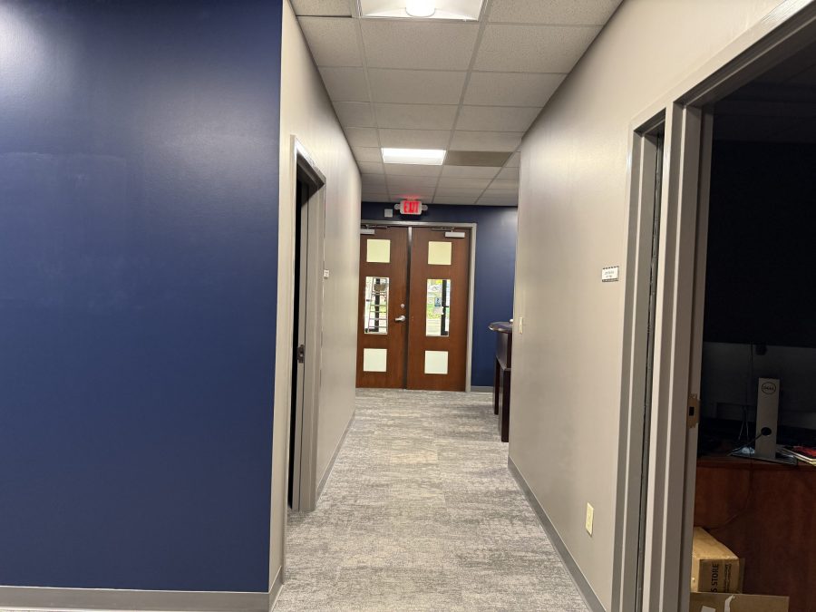 Hallway and front entrance of office space in Winston-Salem. Preview Image 7