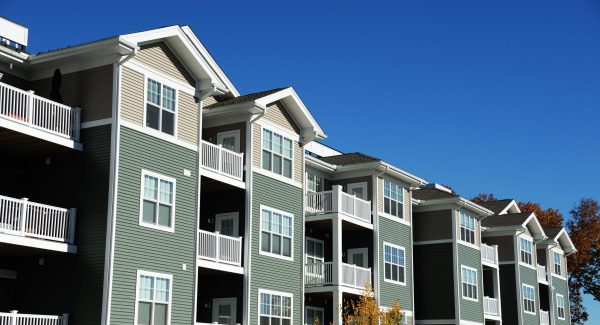 Commercial exterior painting for condos and apartments.