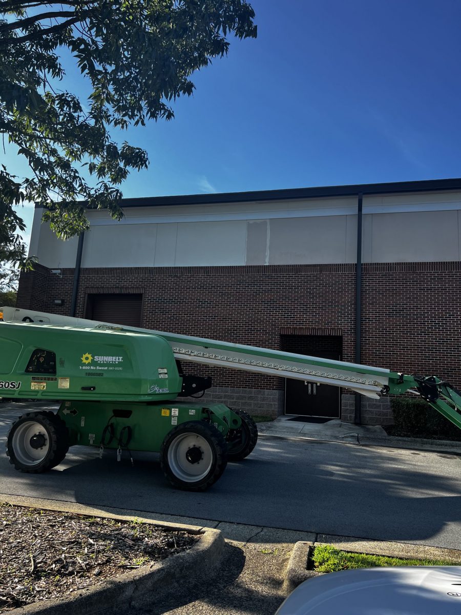 Painting exterior for Catholic High School. Preview Image 4