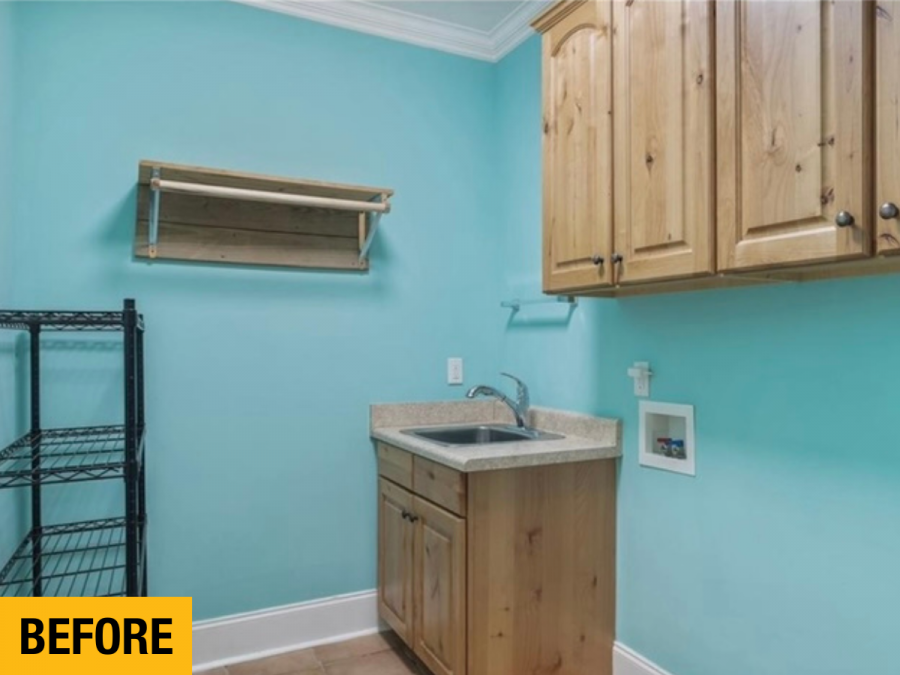 Laundry Room Before Interior Painting Winston-Salem Preview Image 1