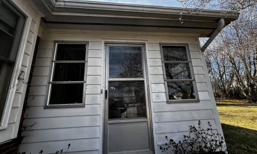 Back Porch Entry - Before