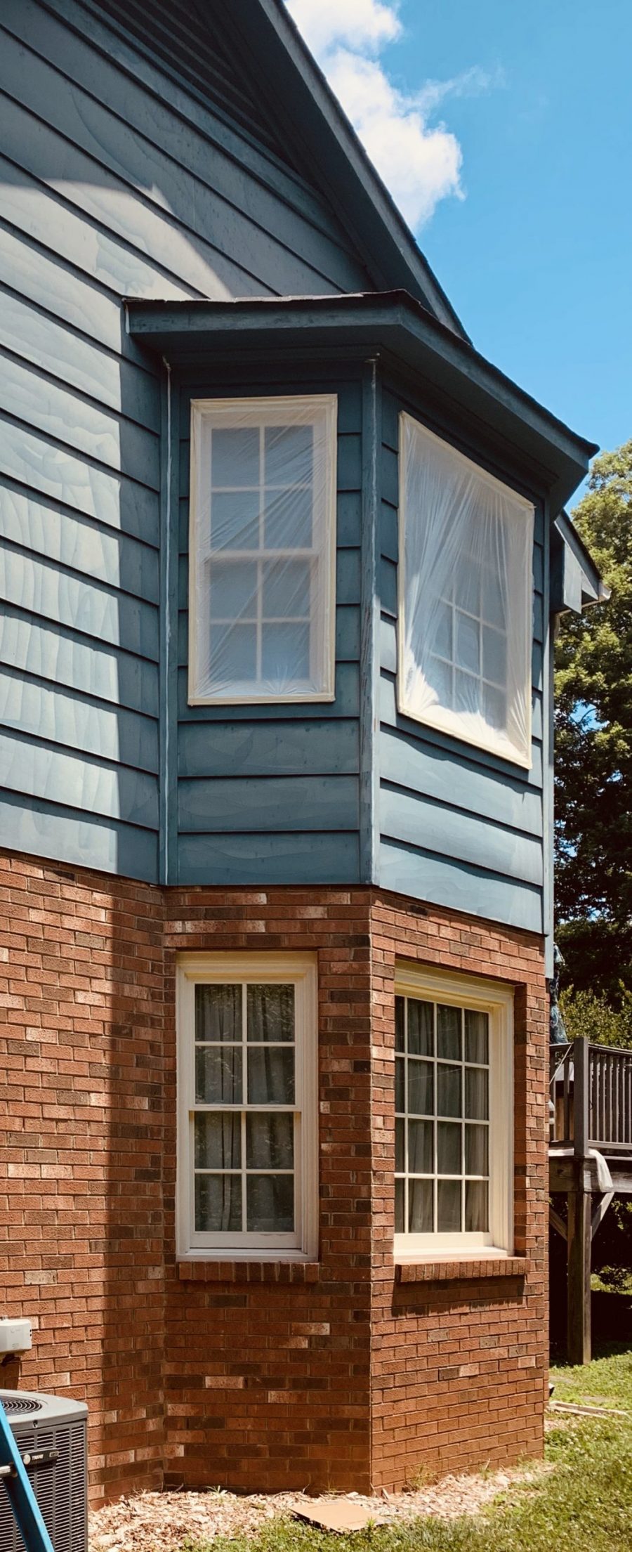 Side of House Before Exterior Painting Winston-Salem, NC Preview Image 6