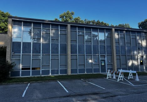 Commercial religious facility painting project in Winston-Salem.