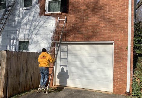 Brick Painting in Winston-Salem