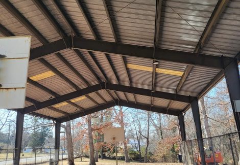 pine grove park shelter commercial painting