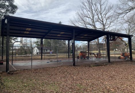 pine grove park commercial painting project