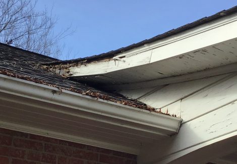 before wood rot repairs in winston-salem