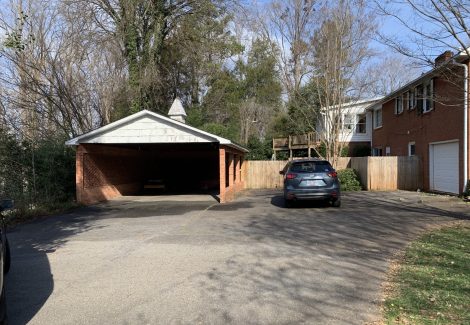 before exterior painting in Winston-Salem