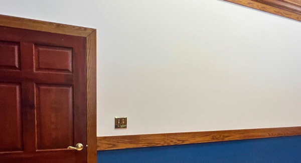 Winston-Salem Visitor Center Commercial painting job.