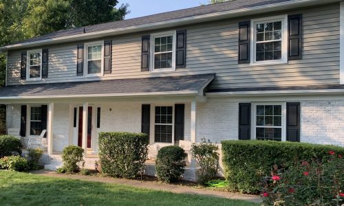 Limewash Brick Painting Winston-Salem, NC