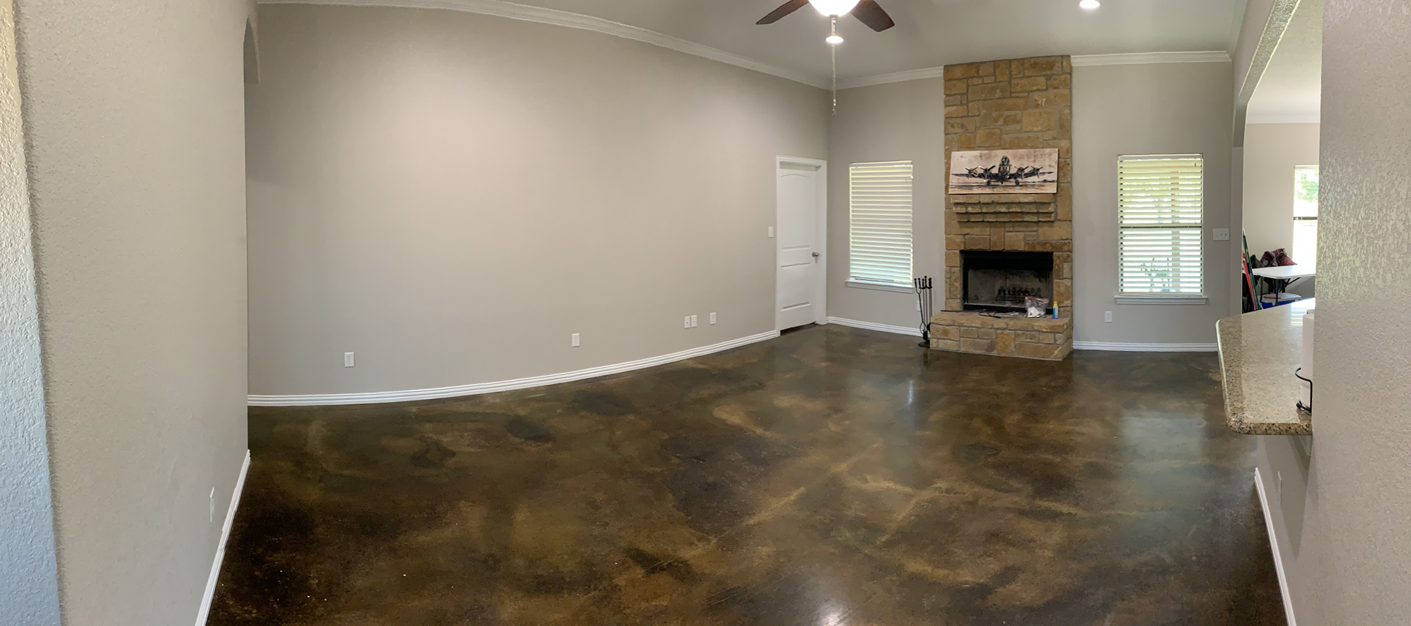 Interior Painting Project in Millsap, TX After