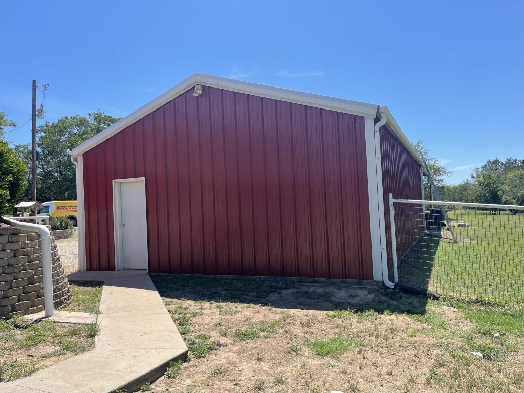 Shed Exterior Repainting Granbury TX