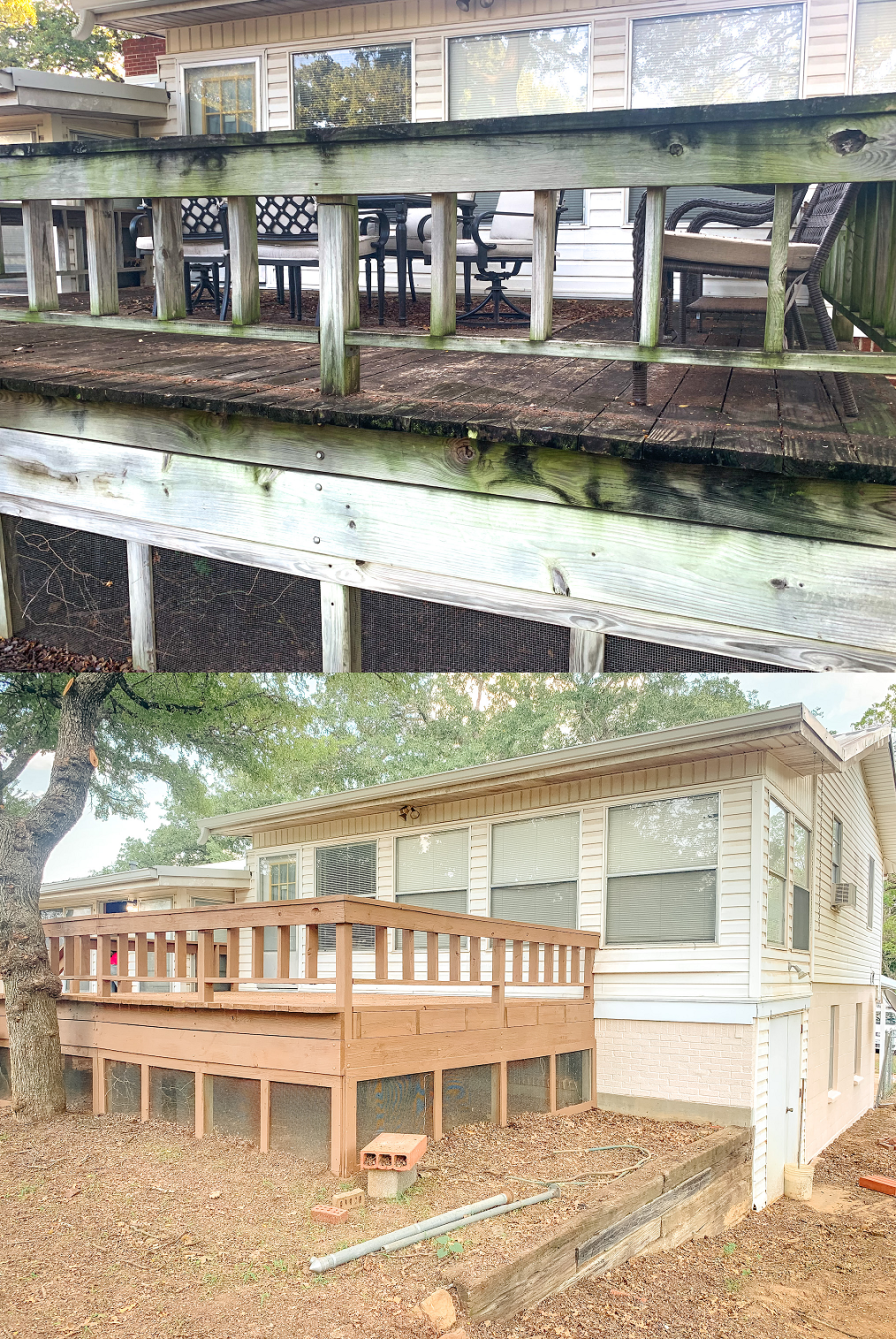 Wood Deck Rot Before and After Preview Image 2