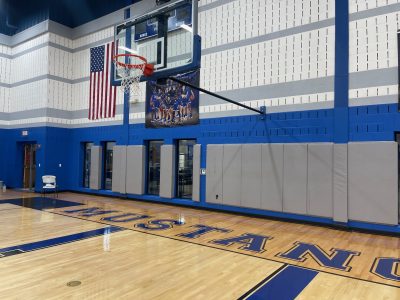 High School Gymnasium painting in Texas