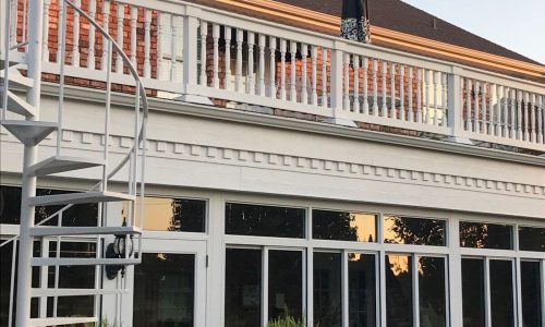 Exterior Bannister Painting in Granbury TX