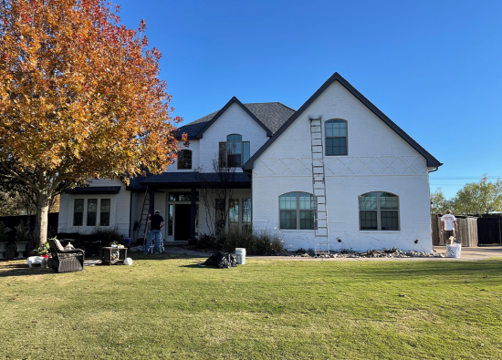 Aledo Home Repainted