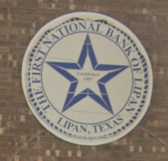 First National Bank of Lipan Logo